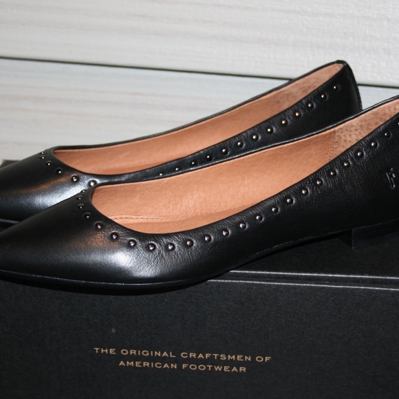 FRYE SIENNA MICRO STUD BALLET 7.5 Woman's Shoe NEW - Picture 3 of 8